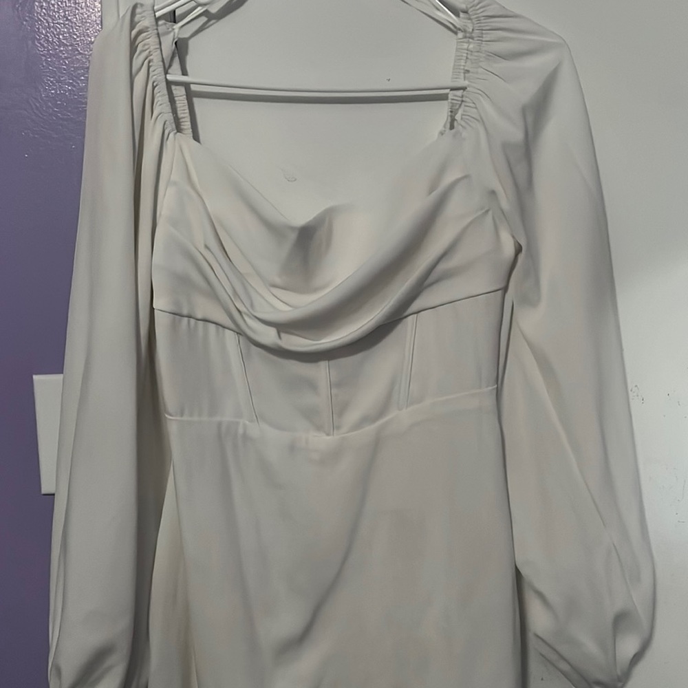 Princess Polly white dress multi occasion